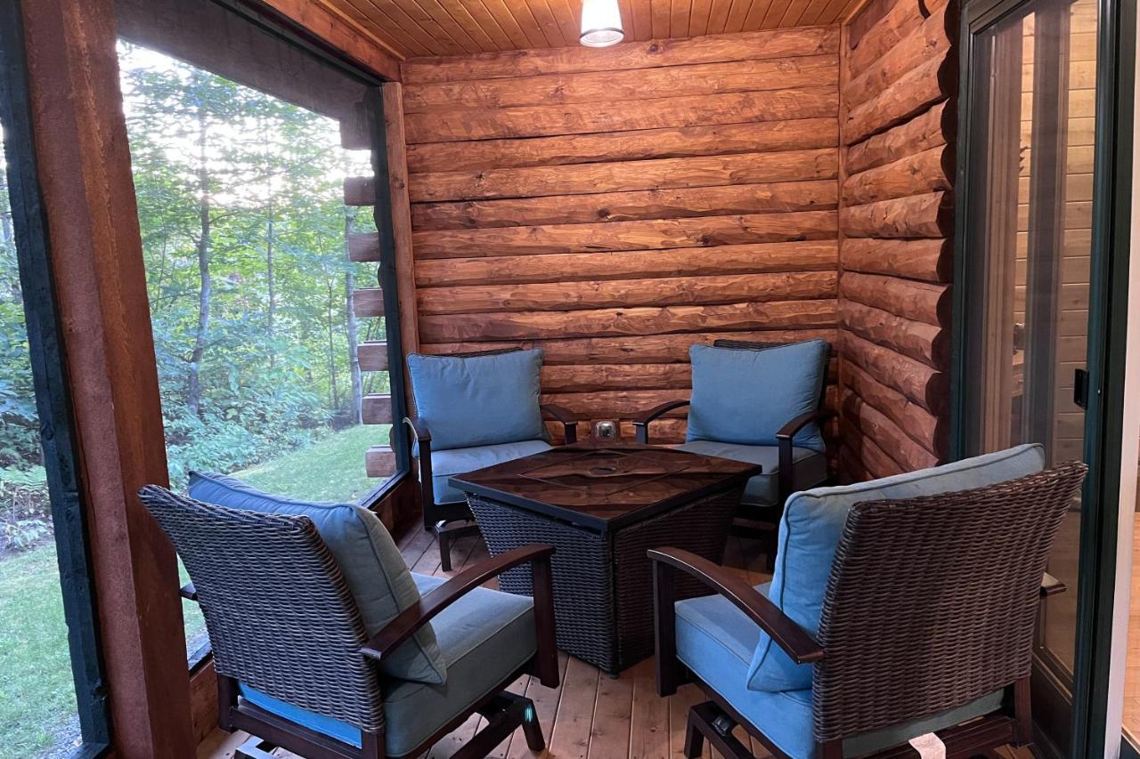 Blackbear Log Cabin Morrisville Exteriör bild