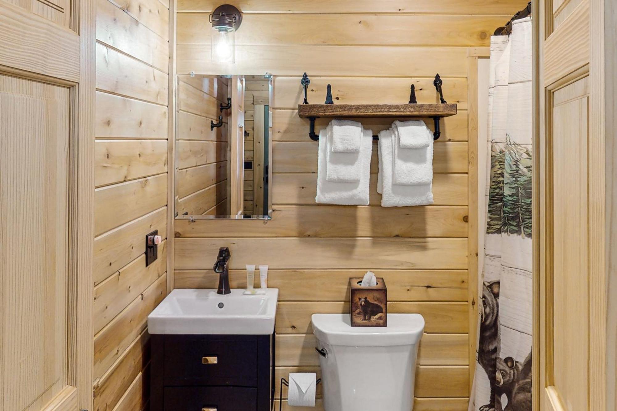 Blackbear Log Cabin Morrisville Exteriör bild